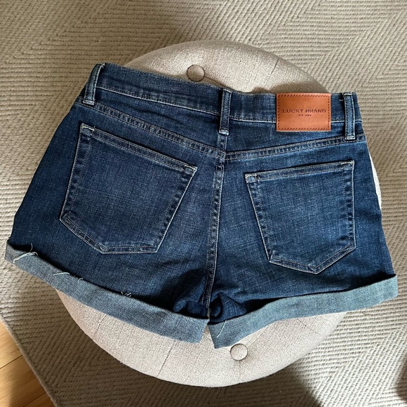 Like New Lucky Brand Jean Shorts Size 26 - Picture 2 of 3